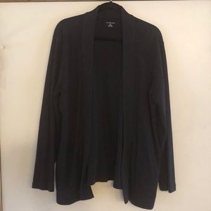 Lands’ End Navy Cardigan